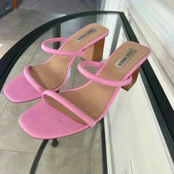 Steve Madden sandals block heels - Picture 1 of 4